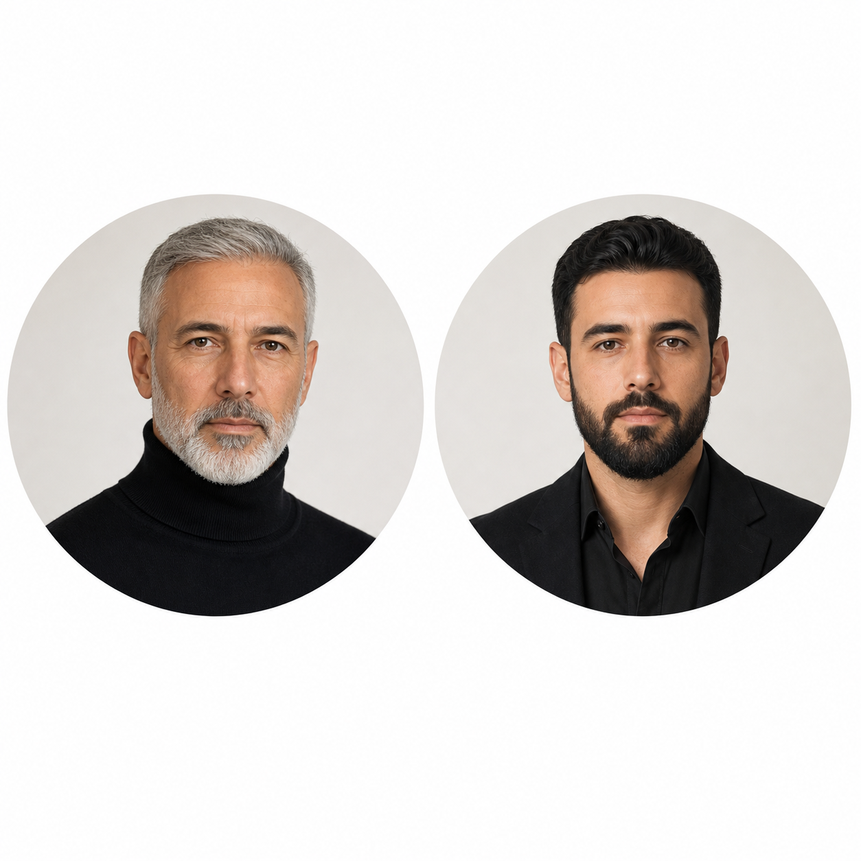Two Raumguss team portraits